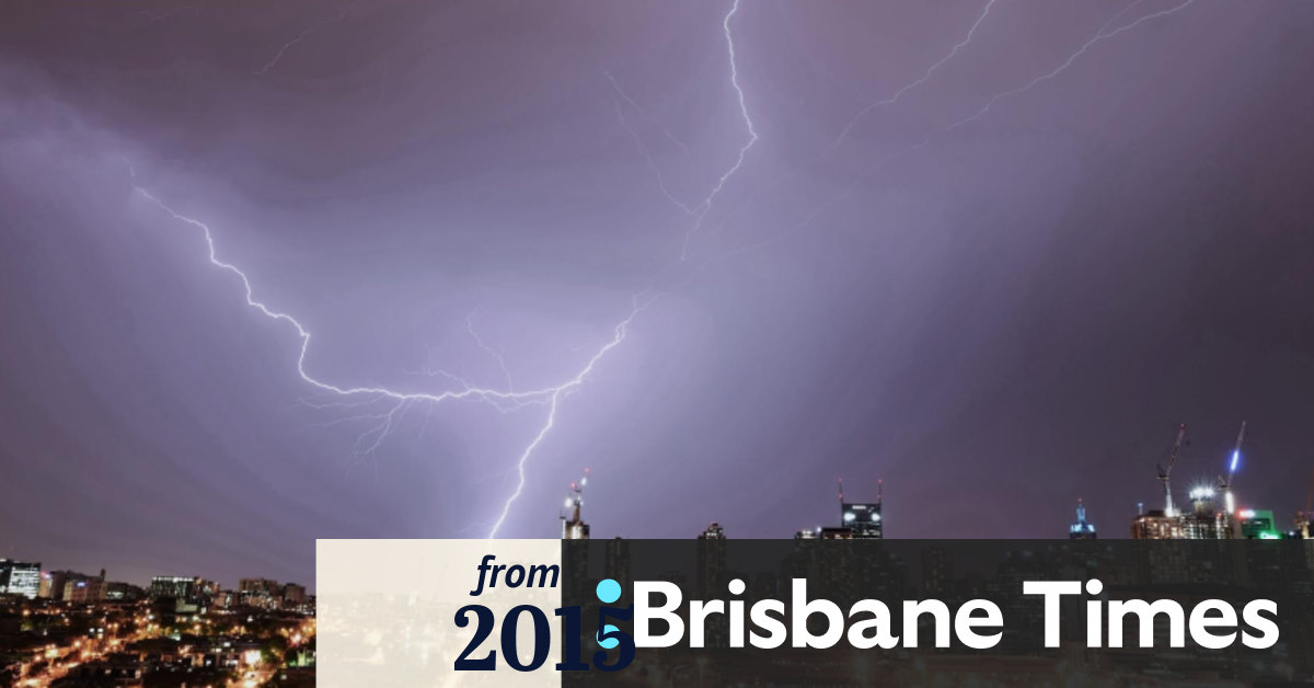 Victoria weather Storms, heavy rain sweep through Melbourne